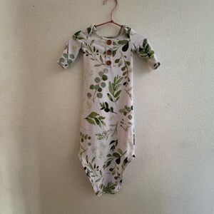 Caden Lane Printed Knot Gown